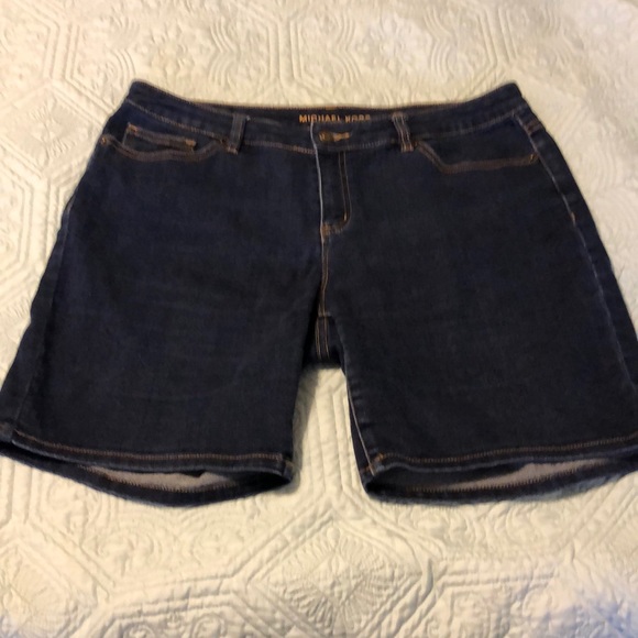 Michael Kors Denim Jean Shorts - Picture 2 of 7